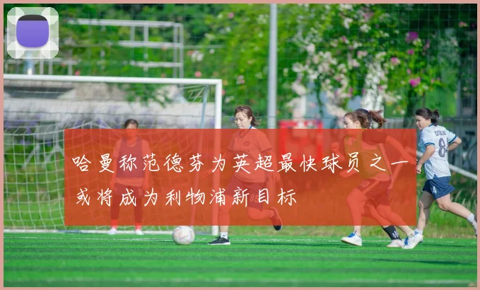 哈曼称范德芬为英超最快球员之一或将成为利物浦新目标